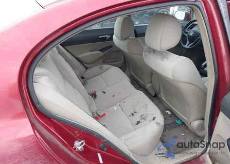 2011 Honda Civic Lx из США, поврежденный, VIN 2HGFA1F57BH500754